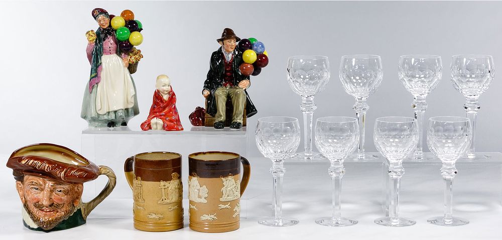 Lot 260: Waterford Crystal and Royal Doulton Assortment
