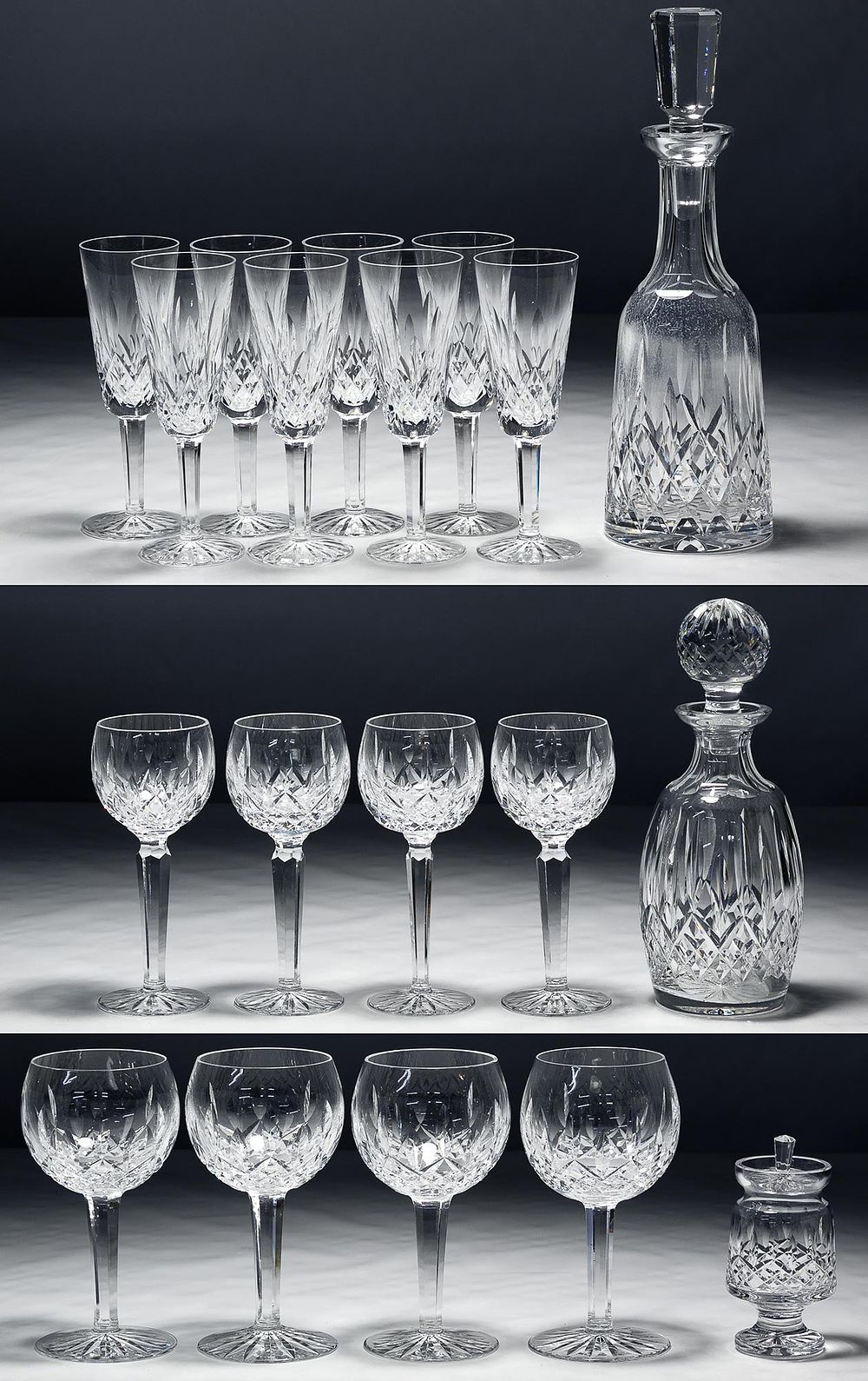 Lot 264: Waterford Crystal Lismore Assortment