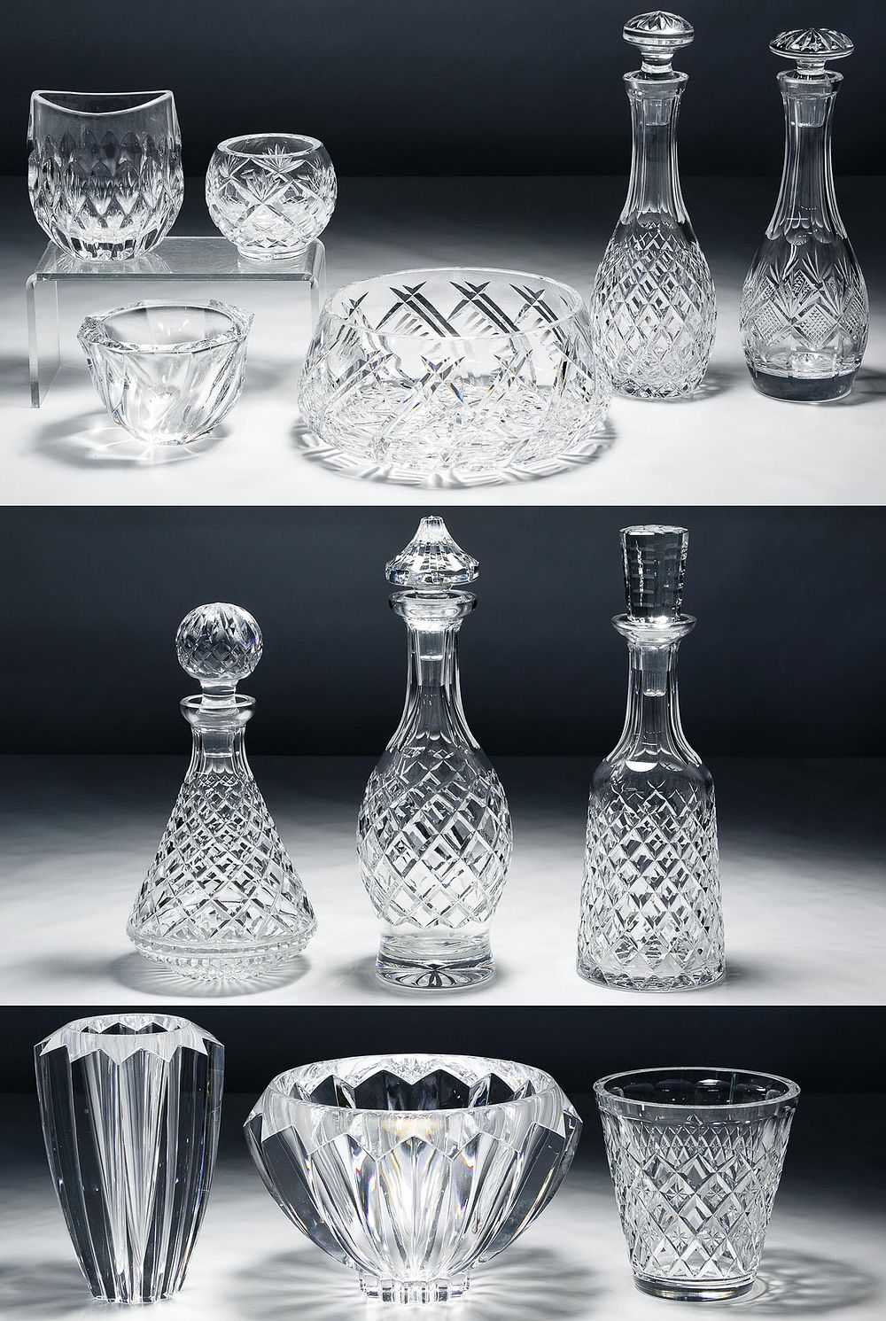 Lot 265: Waterford Decanter Assortment