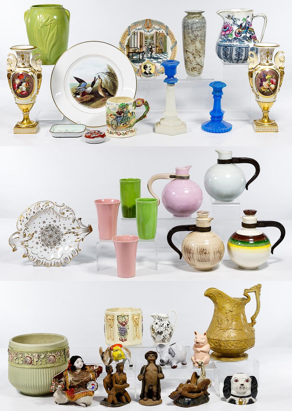 Lot 267: Pottery and Porcelain Assortment