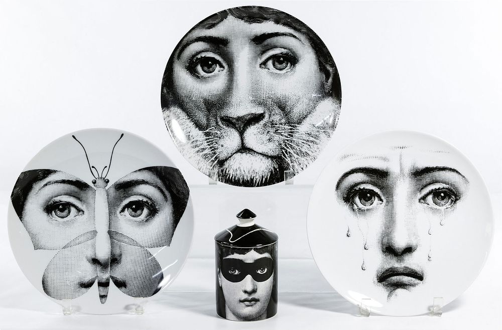 Lot 273: Piero Fornasetti 'Tema E Variazioni' Covered Jar and