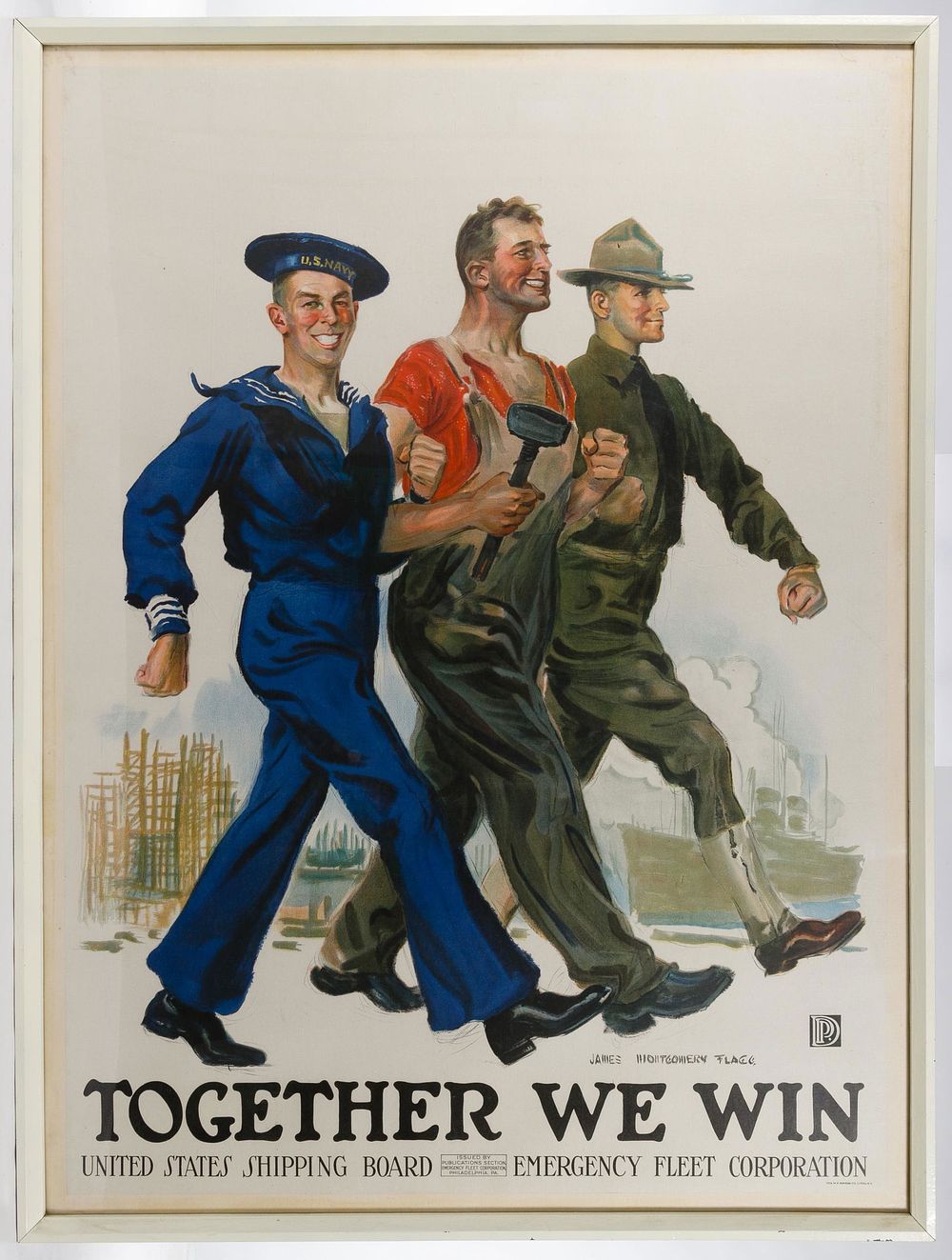 Lot 280: James Montgomery Flagg (American, 1870-1960) 'Together
