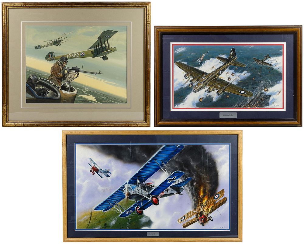 Lot 281: Various Artists (European, 20th Century) Paintings