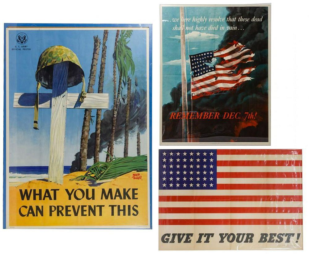 Lot 290: World War II US Posters