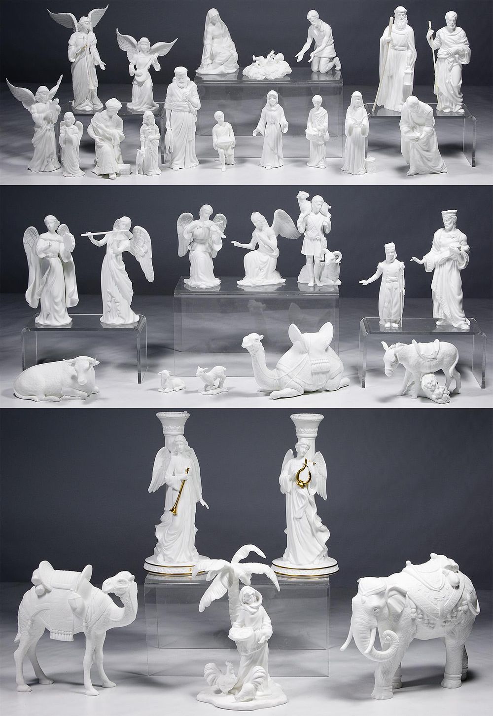 Lot 307: Lenox Nativity Figurine Assortment