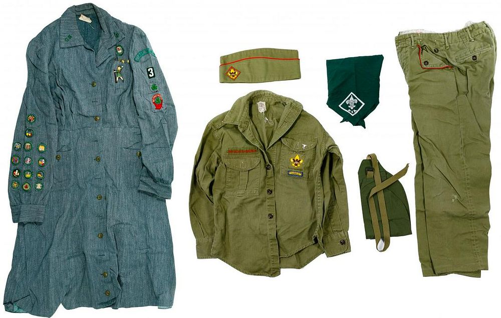 Lot 318: Boy Scout and Girl Scout Assortment