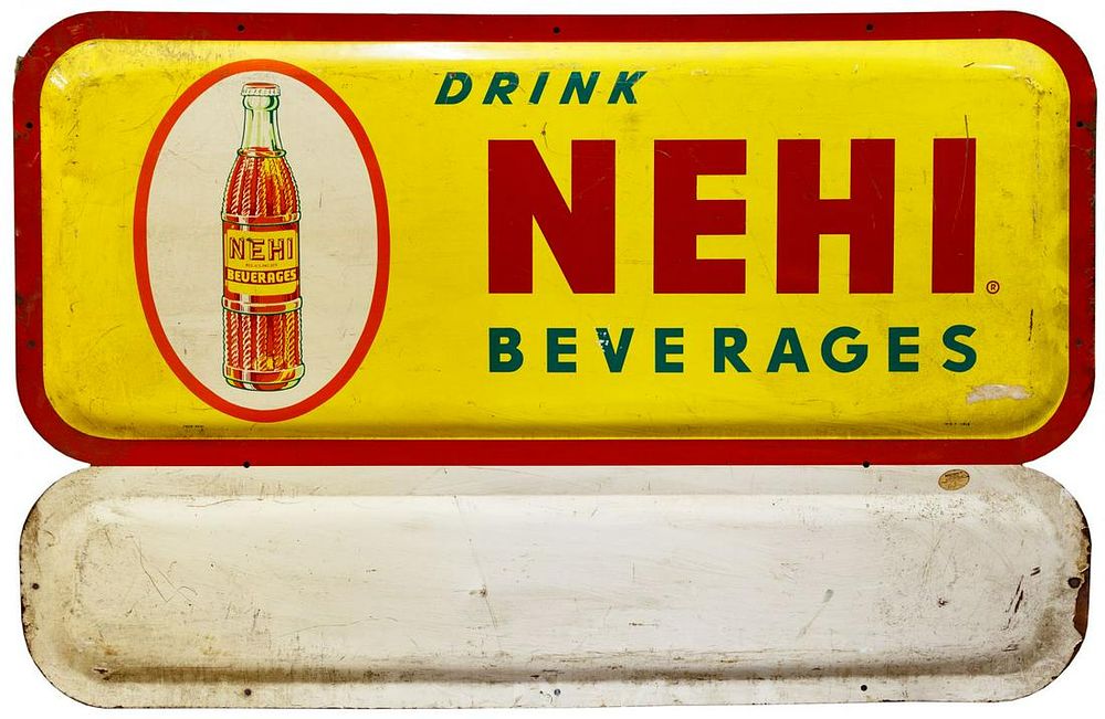 Lot 333: Nehi Advertising Sign