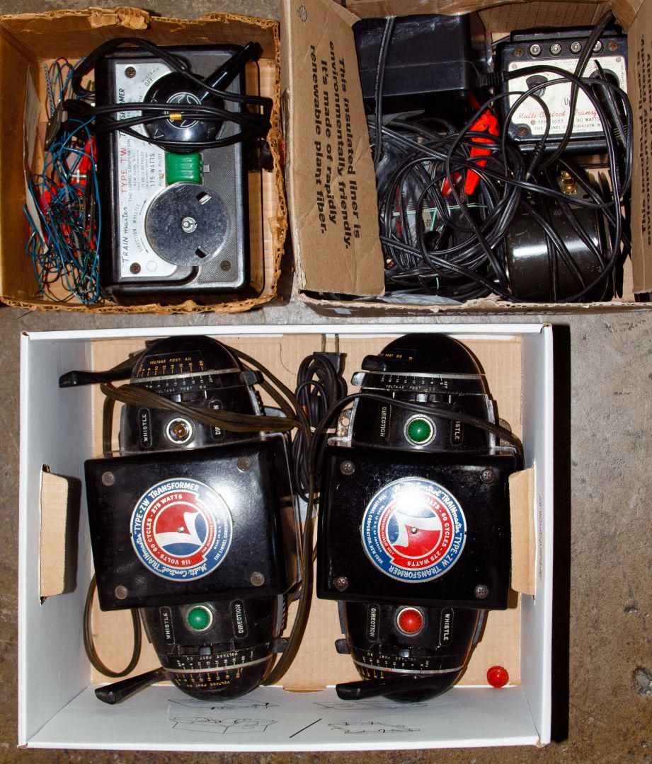 Lot 345: Transformer, Track, Switch and Book Assortment