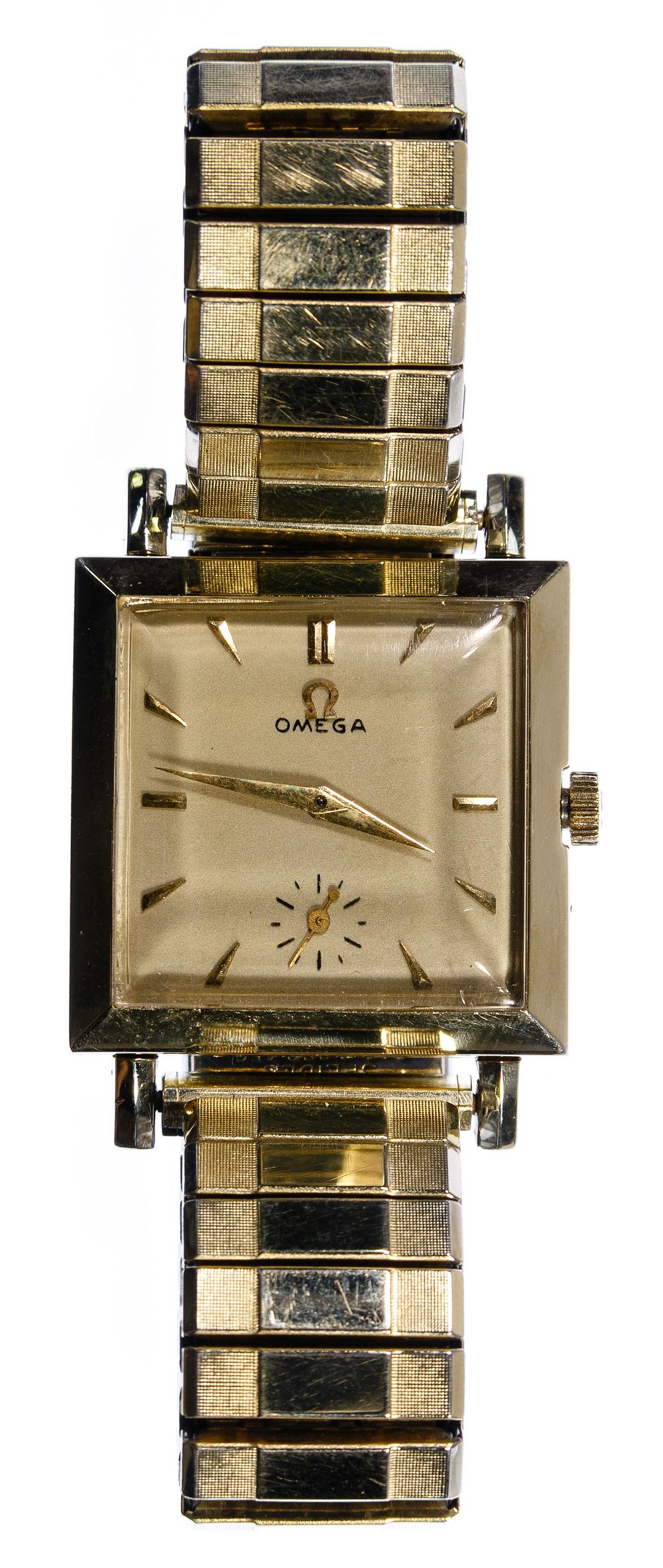 Lot 365: Omega 14k Gold Filled Case Wind-up Wrist Watch
