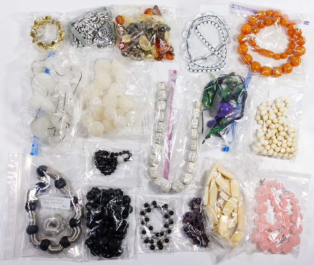 Lot 383: Signed and Costume Jewelry Assortment
