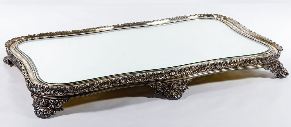 Lot 153: Tiffany & Co. 'Chrysanthemum' Sterling Silver Mirrored