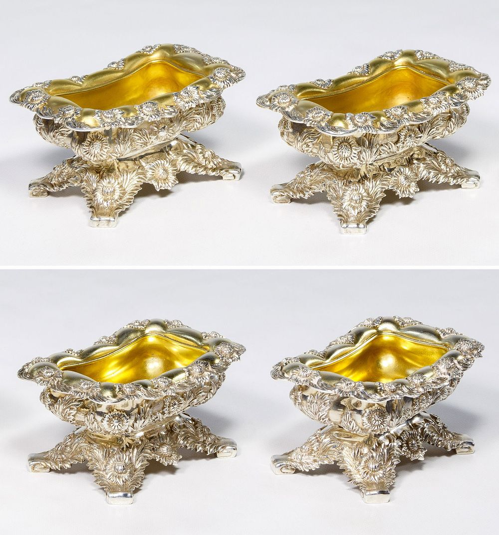 Lot 154: Tiffany & Co. 'Chrysanthemum' Sterling Silver