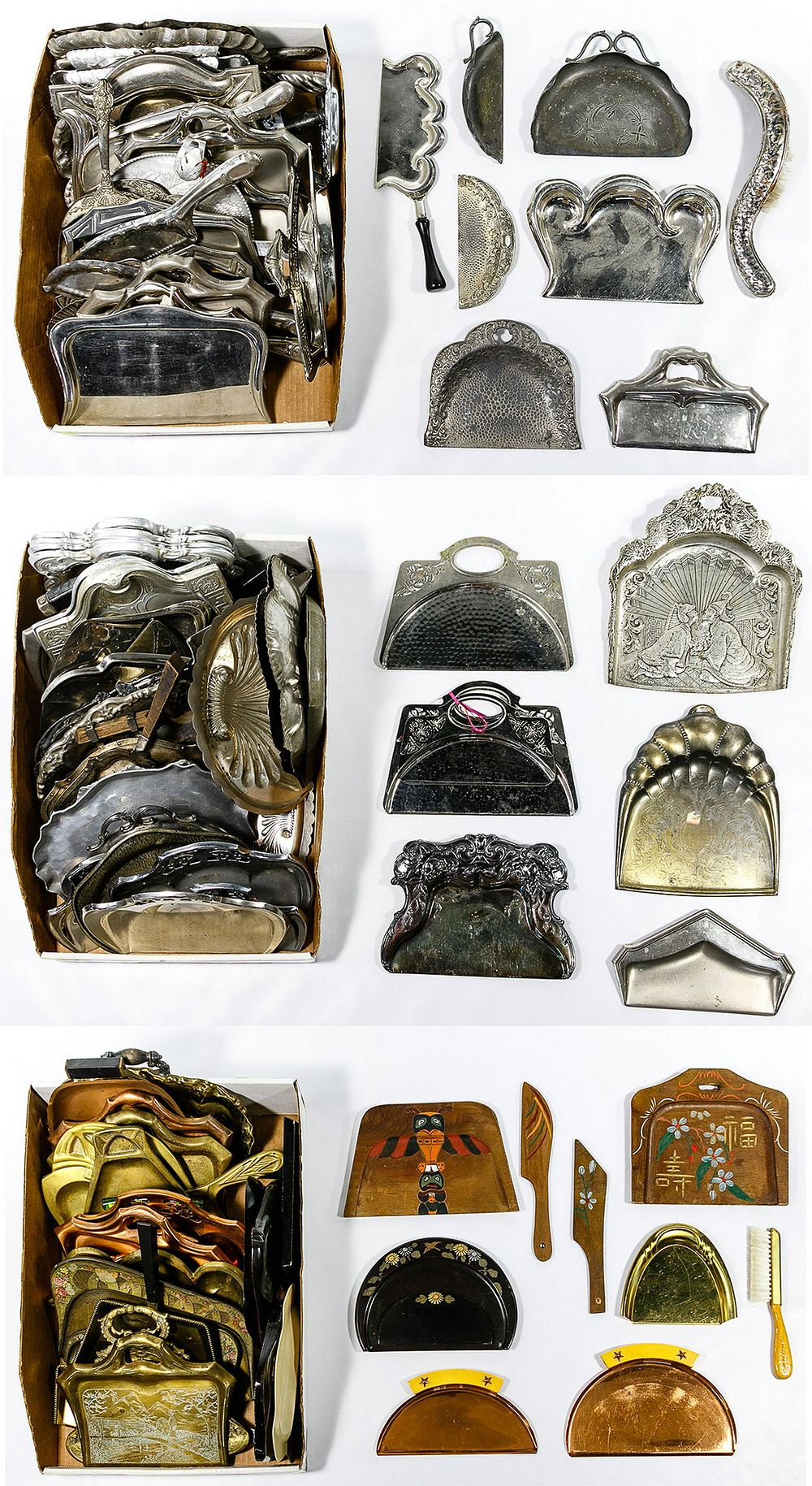 Lot 160: Crumber Set Assortment