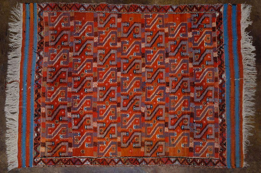 Lot 175: Kilim Woven Rug