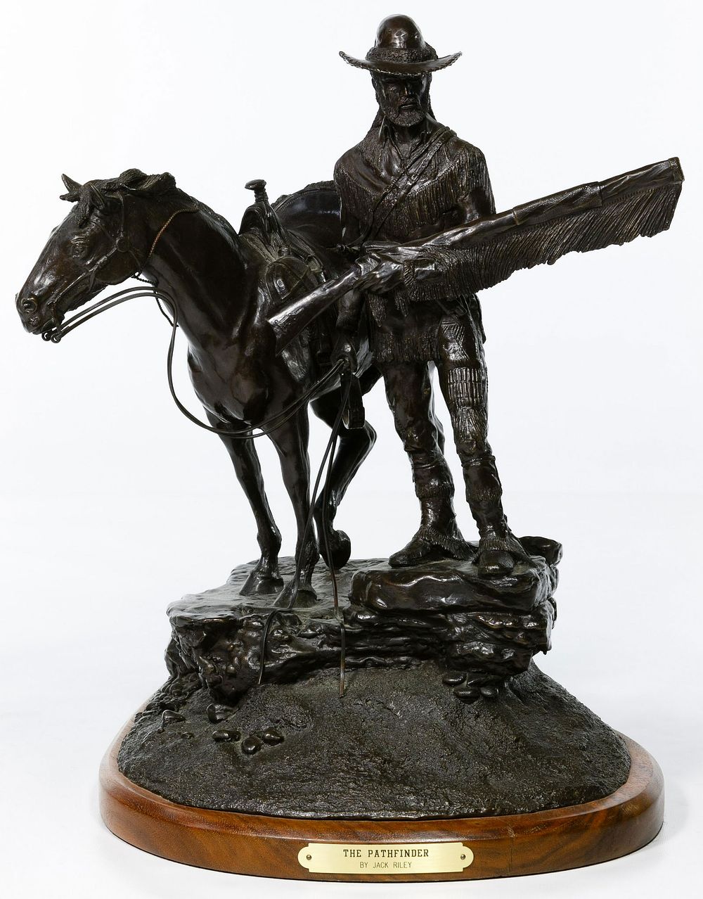 Lot 179: Jack Riley (American, 20th Century) 'The Pathfinder'
