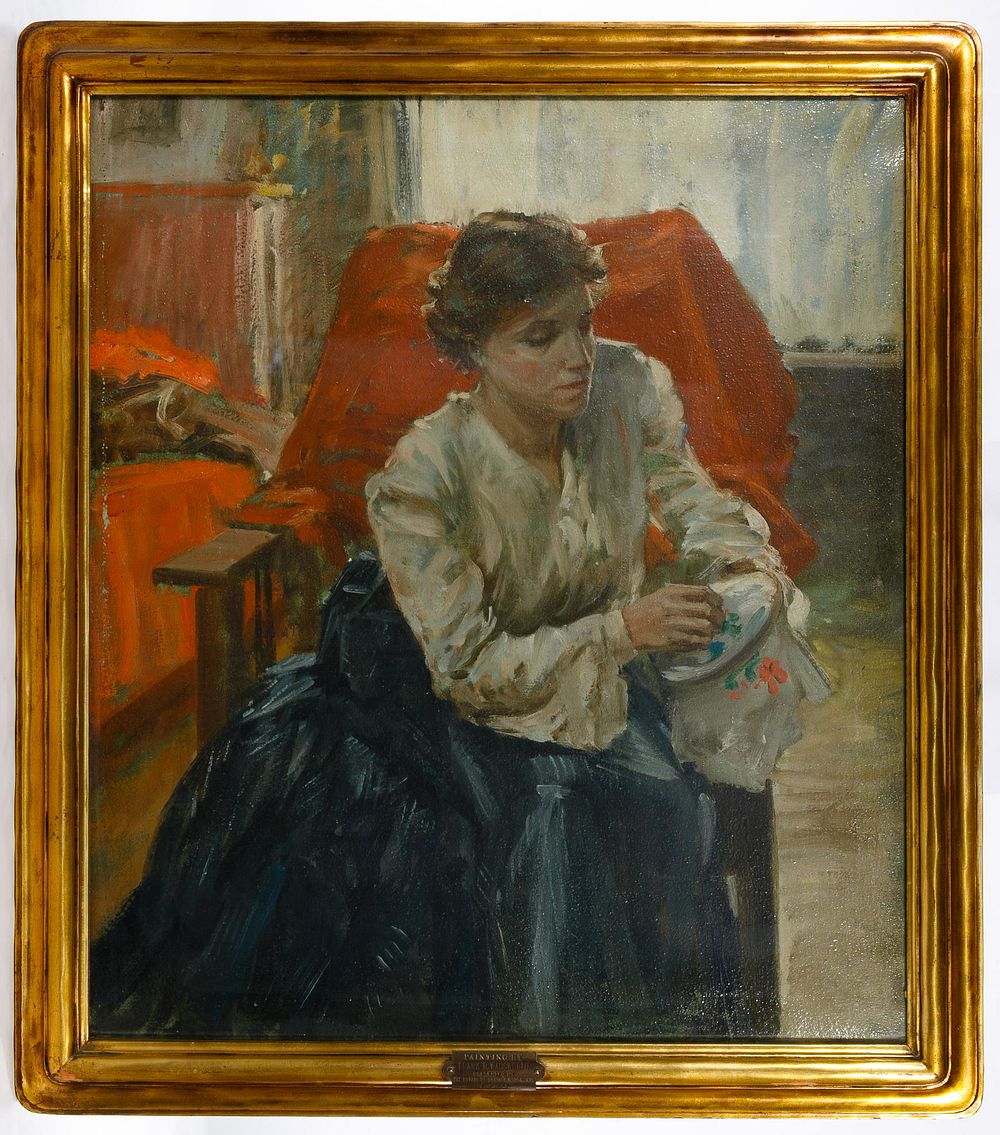 Lot 253: (Attributed to) Frank Wadsworth (American, 1874-1905)
