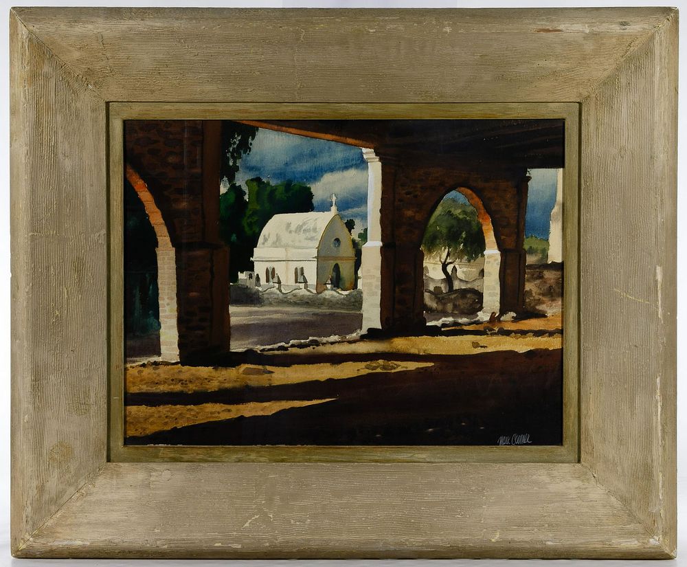 Lot 264: Mark Coomer (American, 1914-2004) Watercolor on Paper