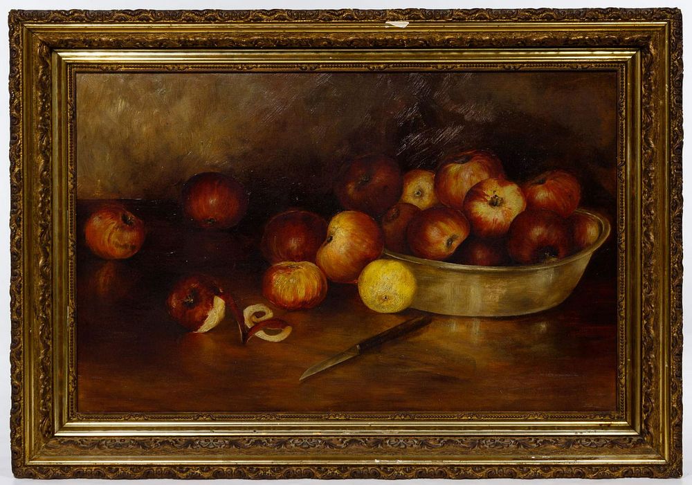 Lot 265: Unknown Artist (American School, 19th Century) Oil on