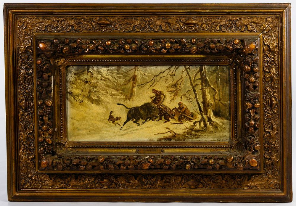 Lot 286: Jwan Petowitsch Orloff (Russian, 1815-1861) Oil
