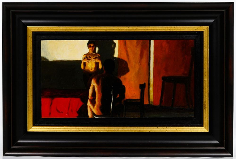Lot 295: Ramon Lombarte (Spanish, b.1956) Oil on Board