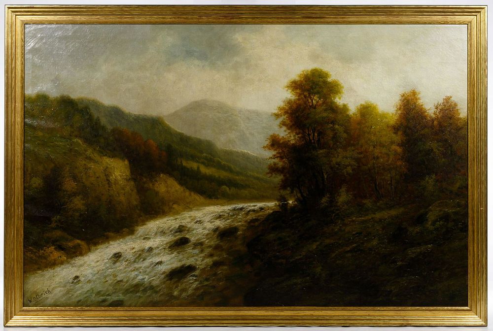 Lot 310: Wilhelm Olbrich (Austrian, 19th / 20th Century) Oil on