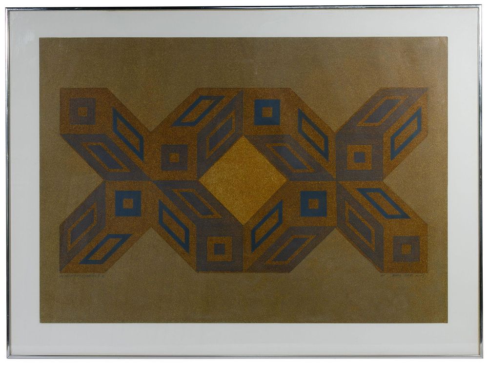 Lot 313: Bong Tae Kim (South Korea, b.1937) Lithograph