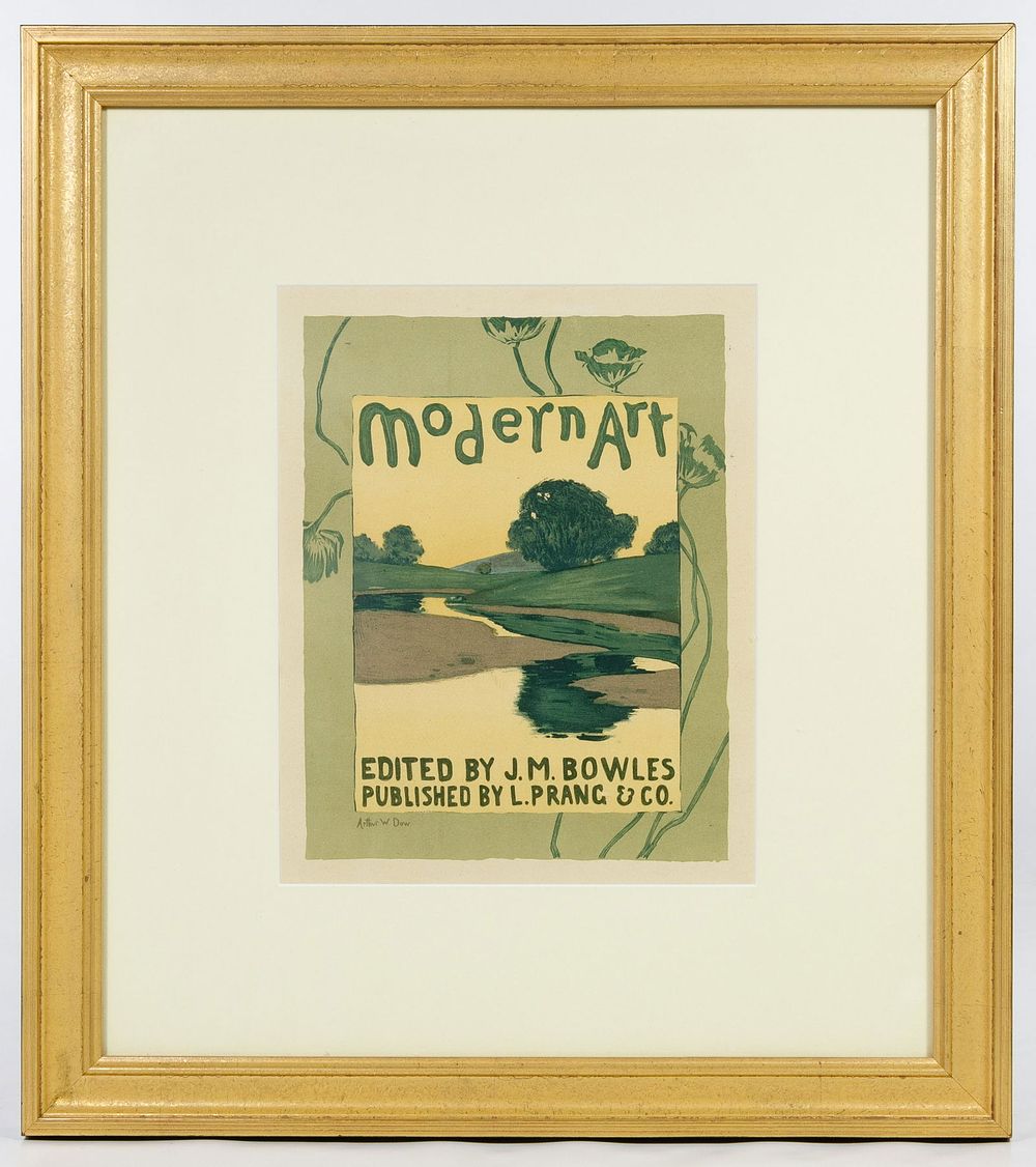 Lot 317: Arthur Wesley Dow (American, 1857-1922) Plate #36