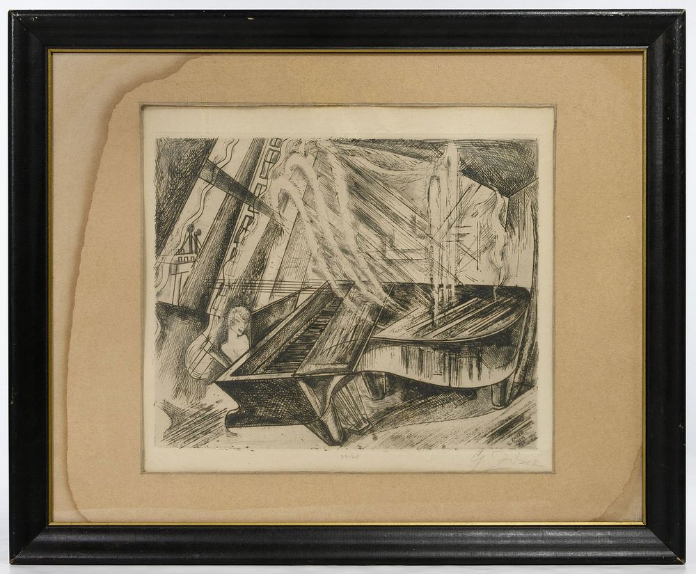 Lot 319: Gyula Zilzer (Hungarian / American, 1898-1969)