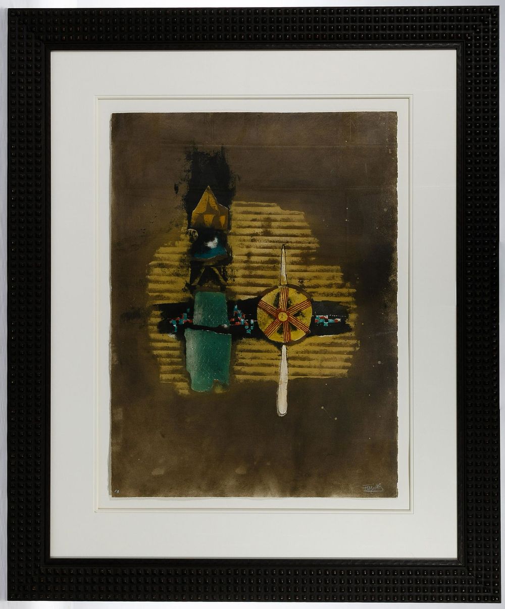 Lot 320: Johnny Friedlaender (German, 1912-1992) Aquatint