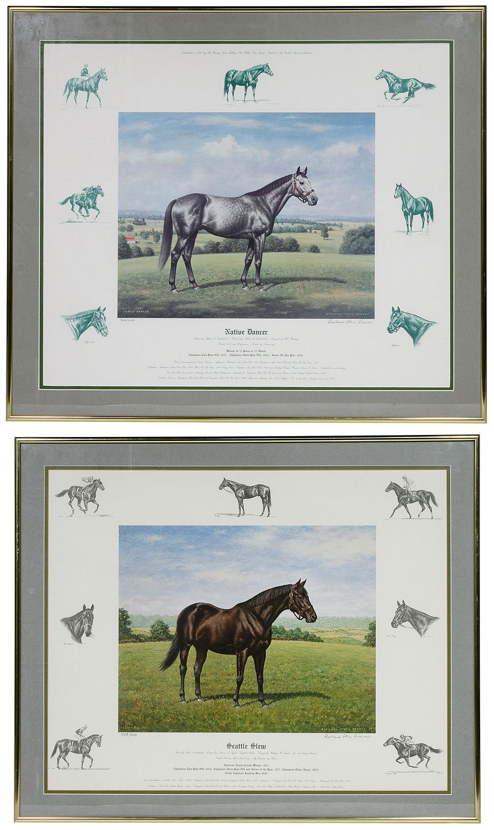 Lot 328: Richard Stone Reeves (American, 1919-2005) Lithographs