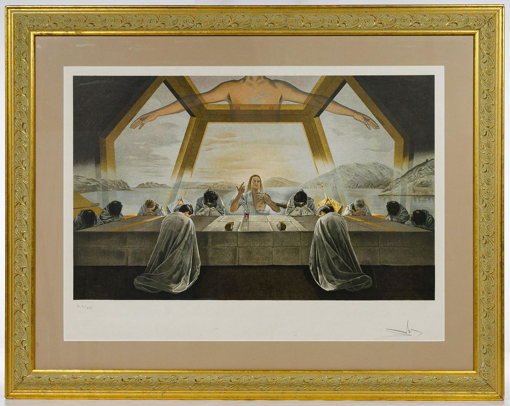 Lot 333: Salvador Dali (Spanish, 1904-1989) 'The Sacrament of