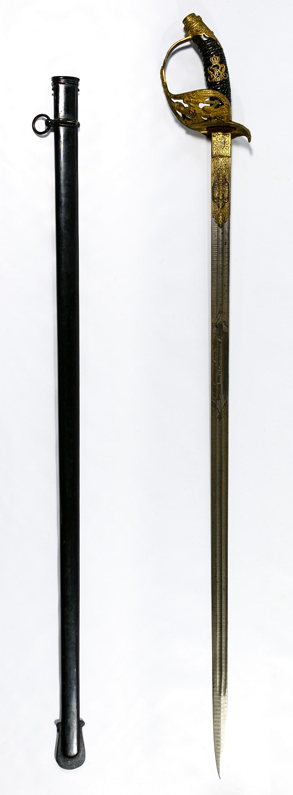 Lot 351: Prussian Model 1889 Infantry Officer Presentation Sword