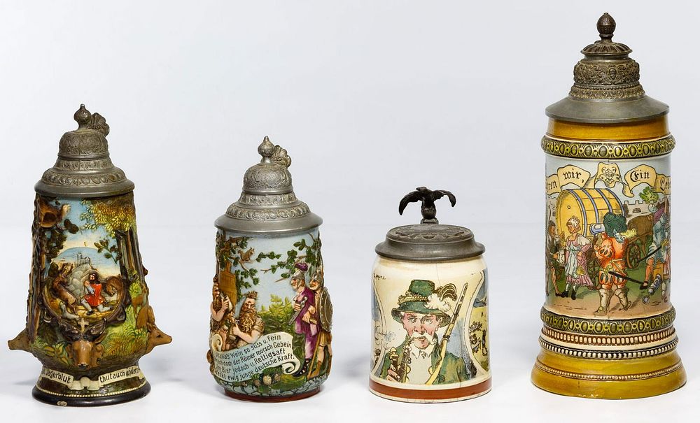 Lot 368: Beer Stein Assortment