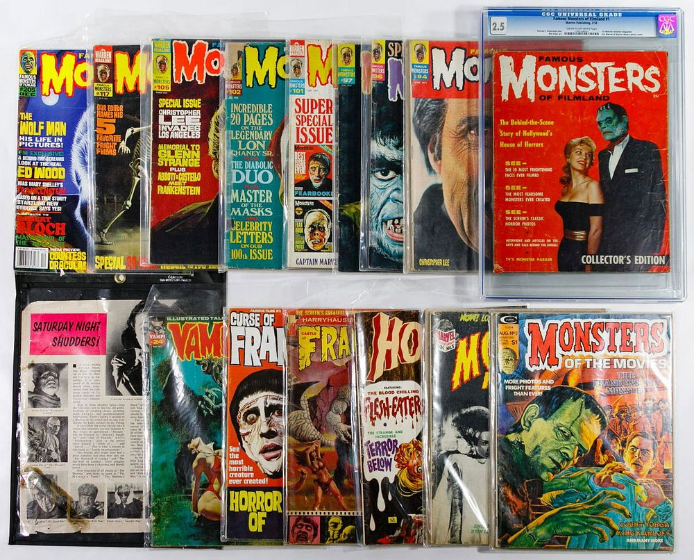 Lot 370: Monsters Magazine Assortment