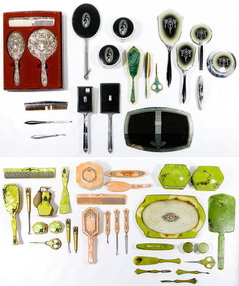 Lot 418: Vanity Set Assortment