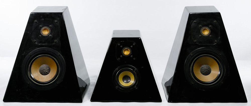 Lot 427: Black Chateau Reference Monitor Set