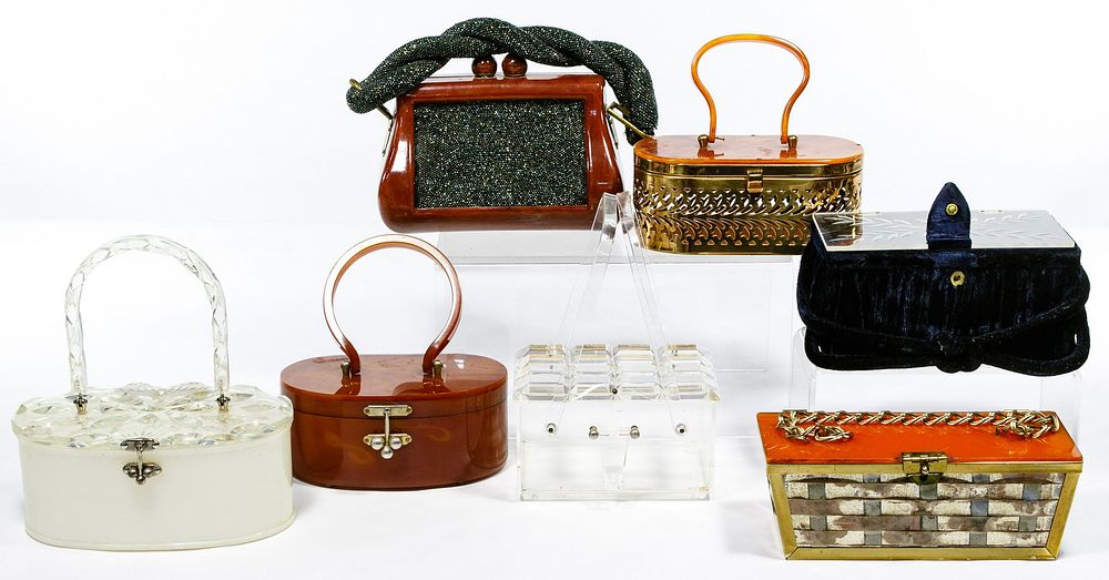 Lot 440: Lucite and Plastic Purse Assortment