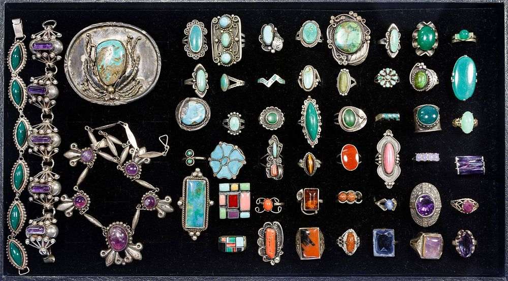Lot 460: Sterling Silver Jewelry Assortment