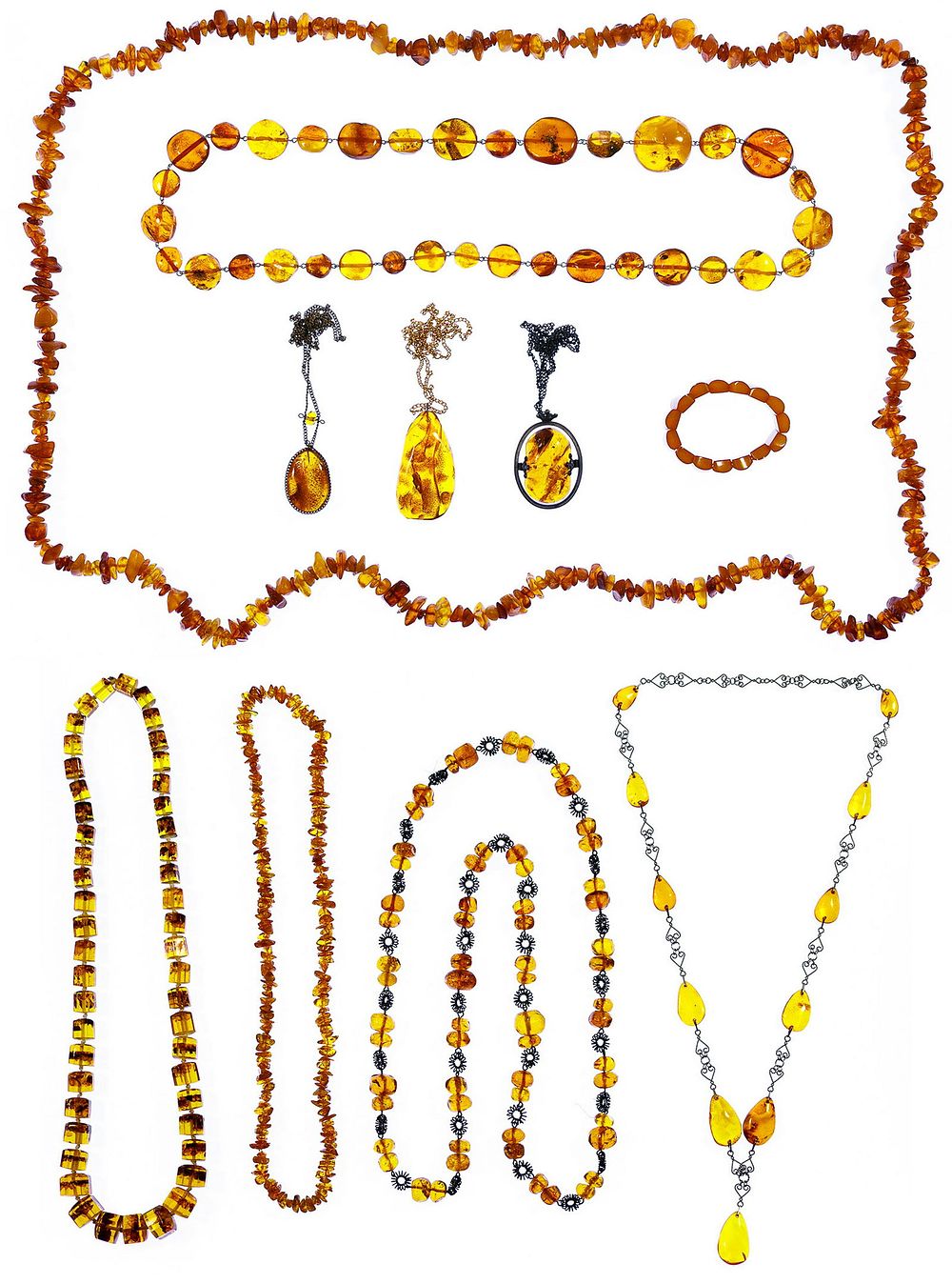 Lot 478: Amber Jewelry Assortment