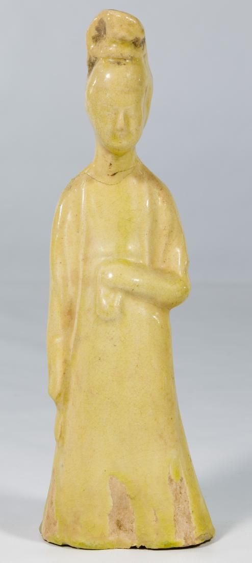 Lot 154: Chinese Glazed Porcelain Figure