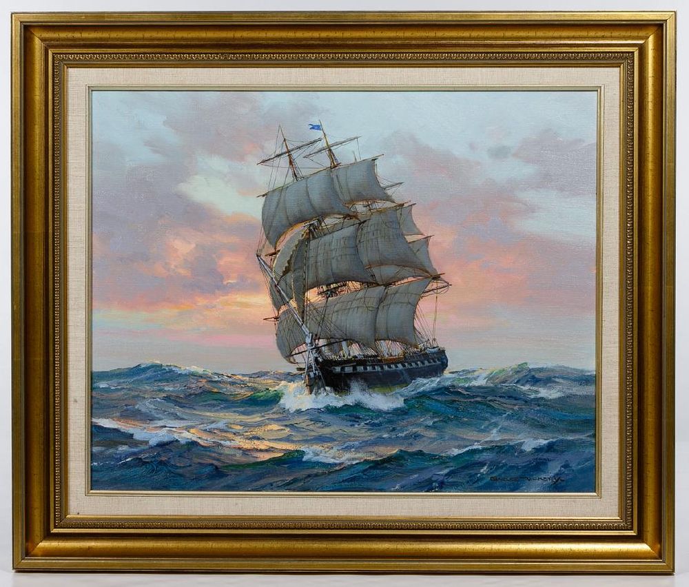 Lot 201: Charles Vickery (American, 1913-1998) 'The U.S.S