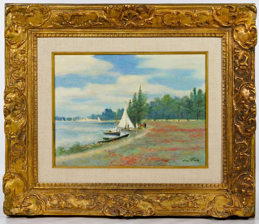 Lot 205: George Shawe (American, 1915-1995) 'Sailors On The