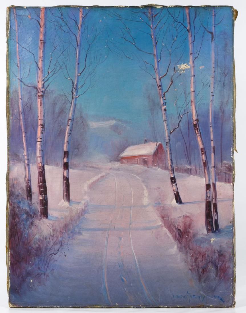 Lot 224: Svend Svendson (Norwegian / American, 1864-1945) Oil on