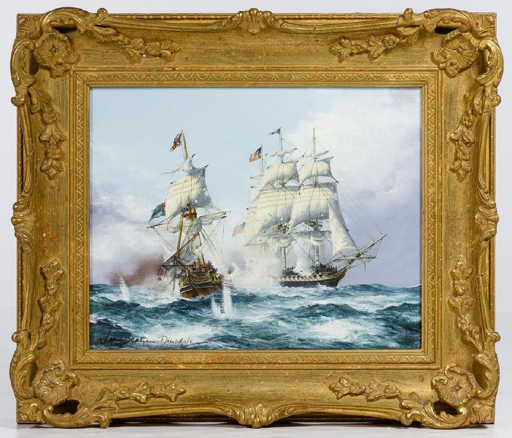 Lot 234: John Bentham Dinsdale (British, 1927-2008) Oil on Board