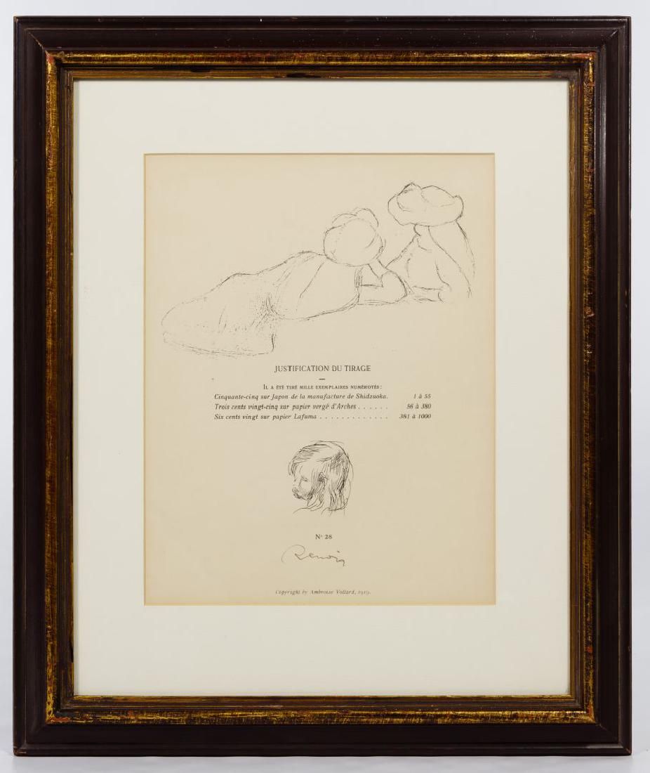 Lot 240: Pierre Auguste Renoir (French, 1841-1919) Signature
