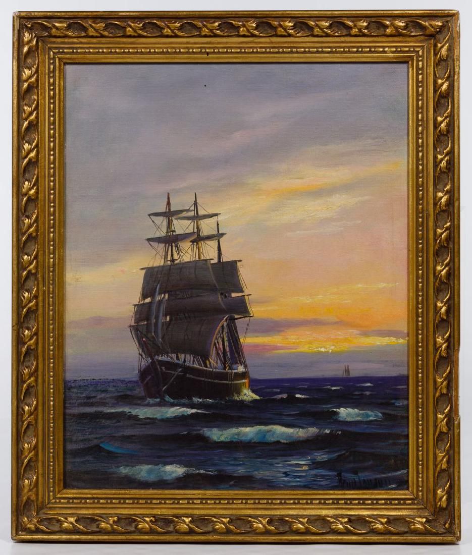 Lot 249: Unknown Artist (European, 20th Century) Oil on Board