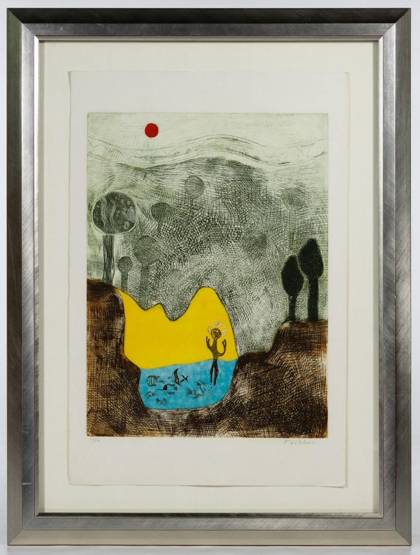Lot 250: Fernando Vilchis (Latin American, 20th Century)