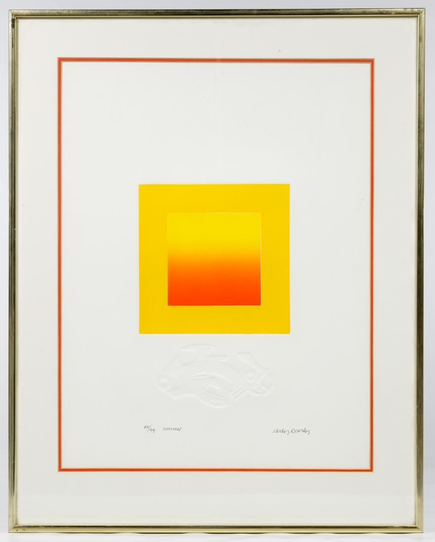 Lot 253: Carlos Davila (Peruvian / American, b.1935) Etching