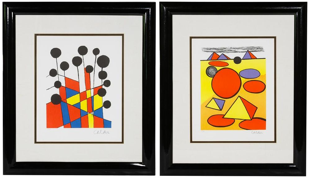 Lot 265: Alexander Calder (American, 1898-1976) Lithographs