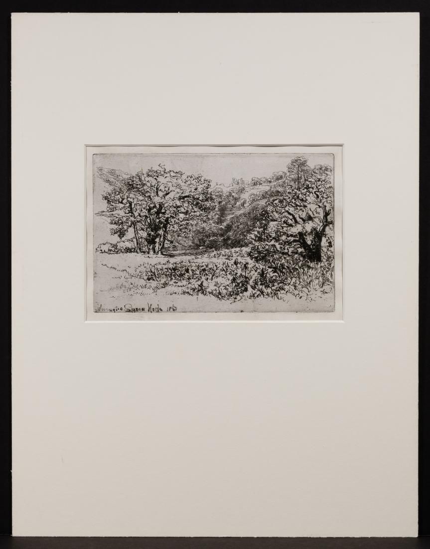 Lot 268: Francis Seymour Haden (British, 1818-1910) Etching